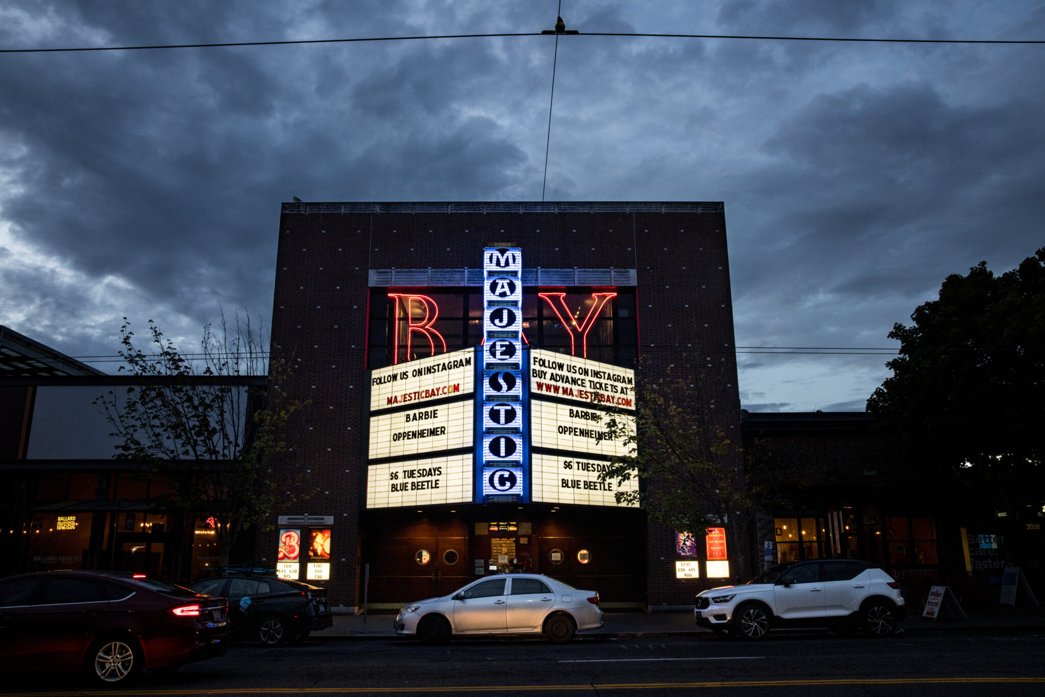 Majestic bay movie theater in ballard