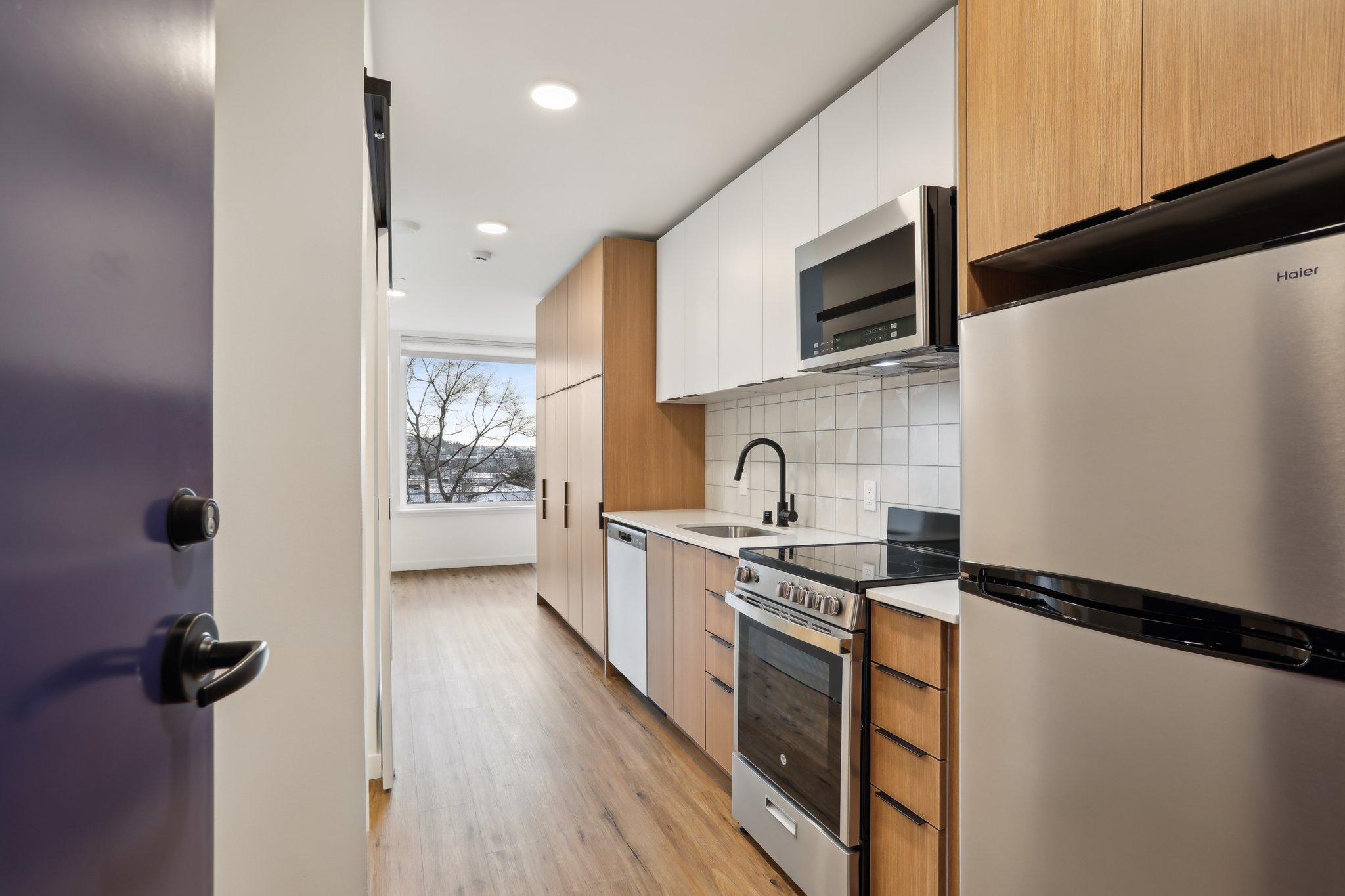 Carrick unit interior kitchen