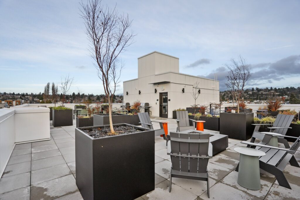 Carrick rooftop deck