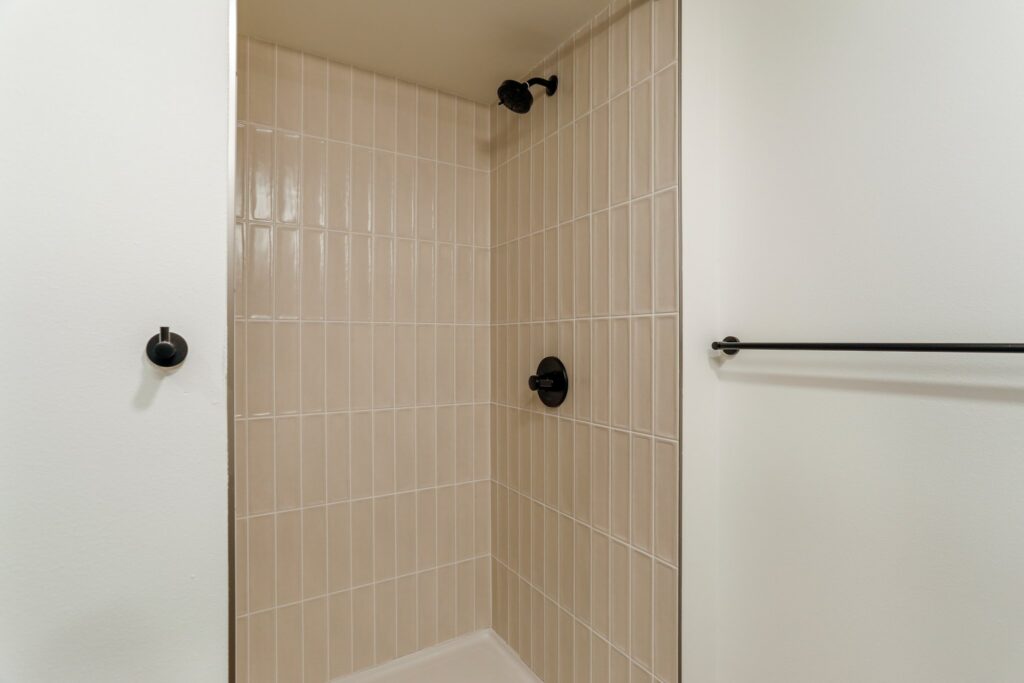 Carrick interior - shower